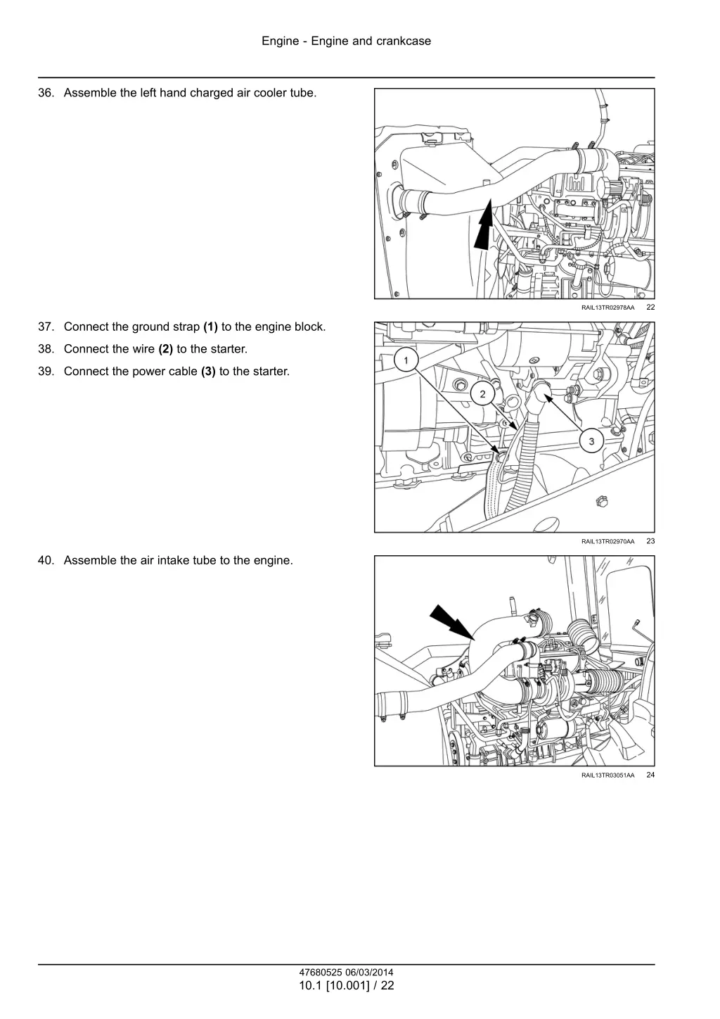 engine engine and crankcase 19