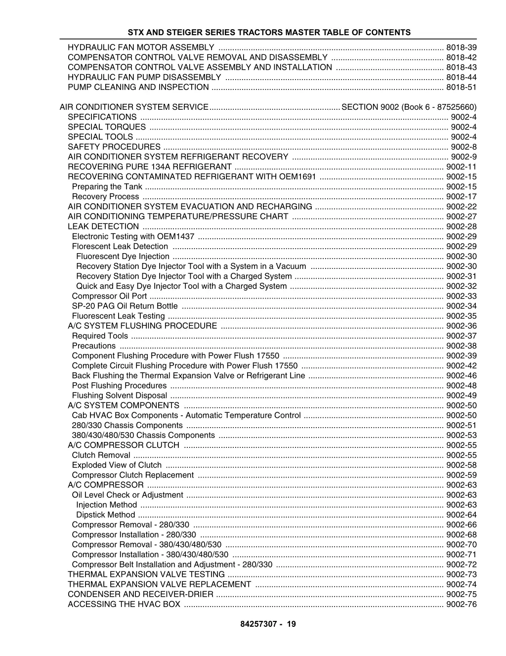 stx and steiger series tractors master table 18