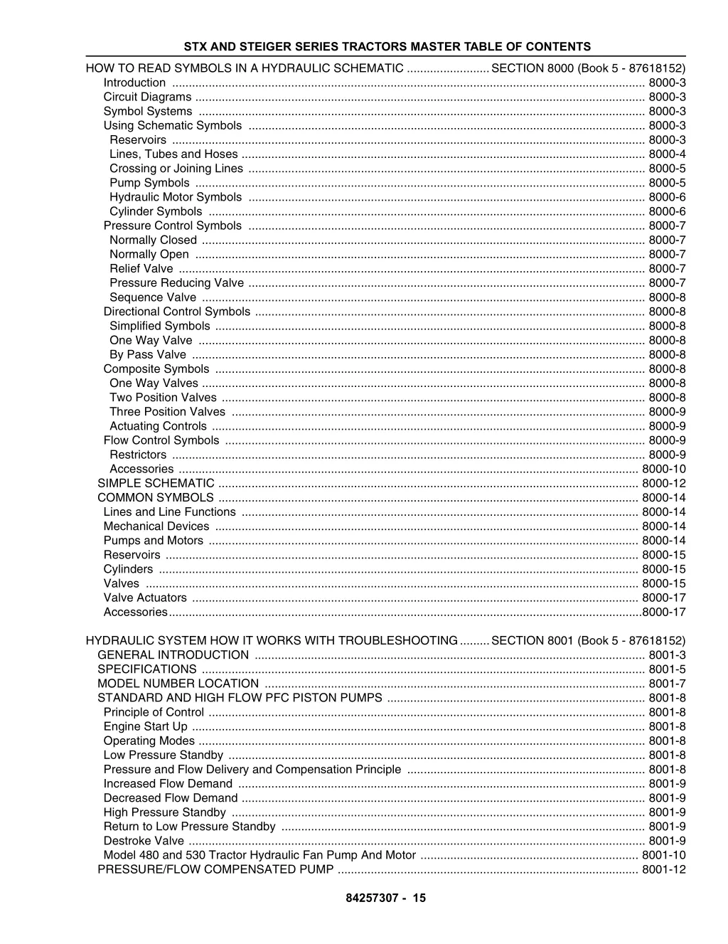 stx and steiger series tractors master table 14