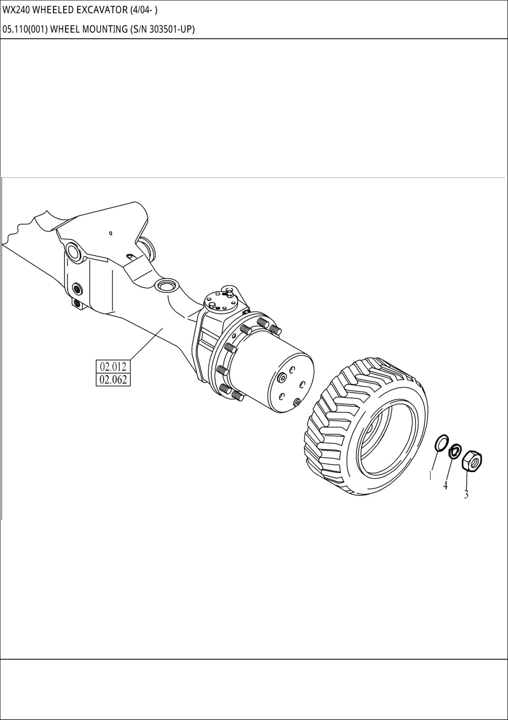 wx240 wheeled excavator 4 04 32