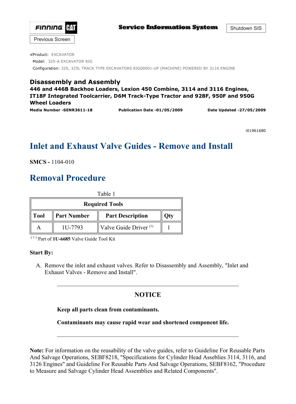 325 325l track type excavators 8jg00001 13