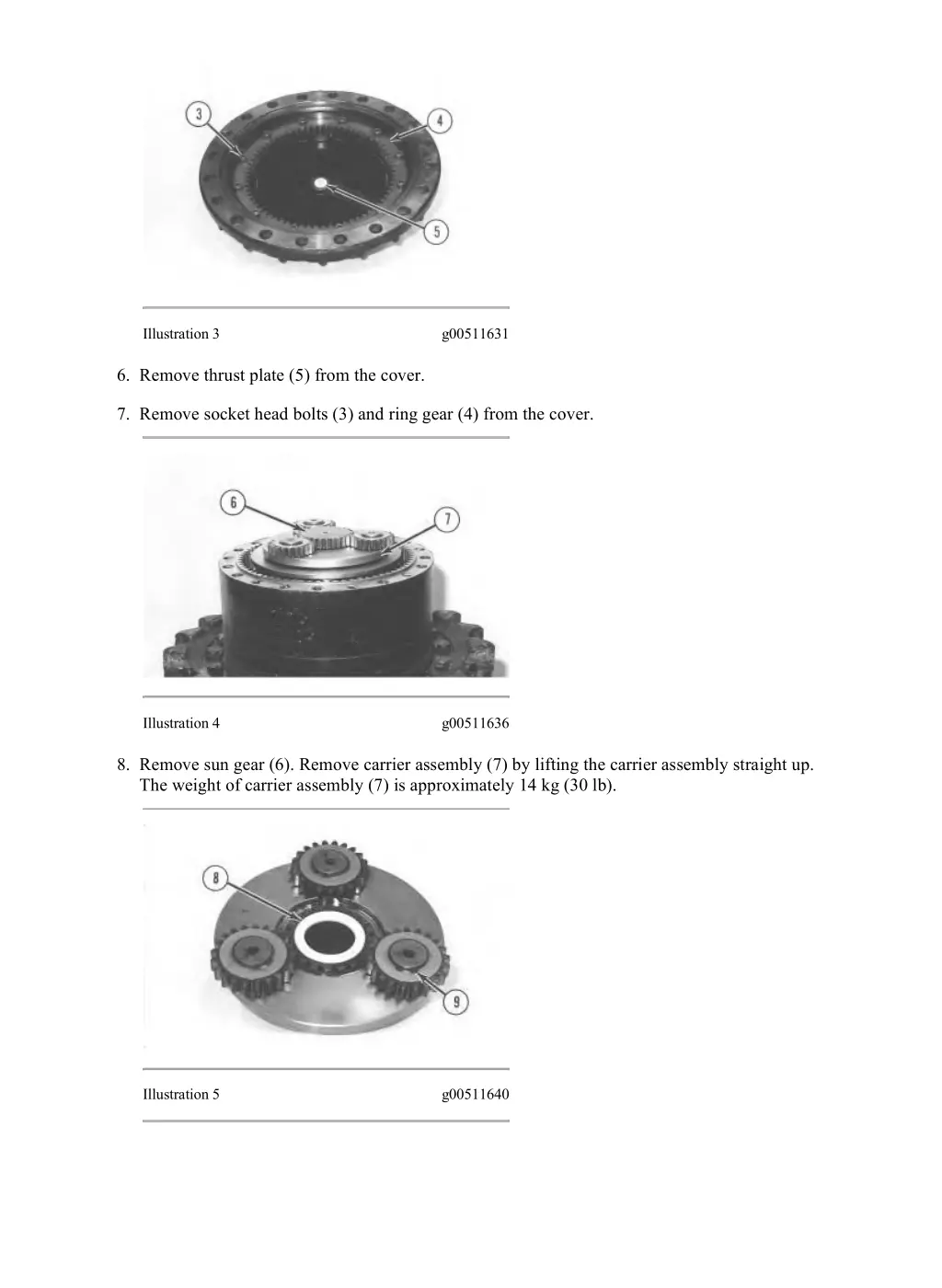 325b l track type excavator hammer arrangement 2