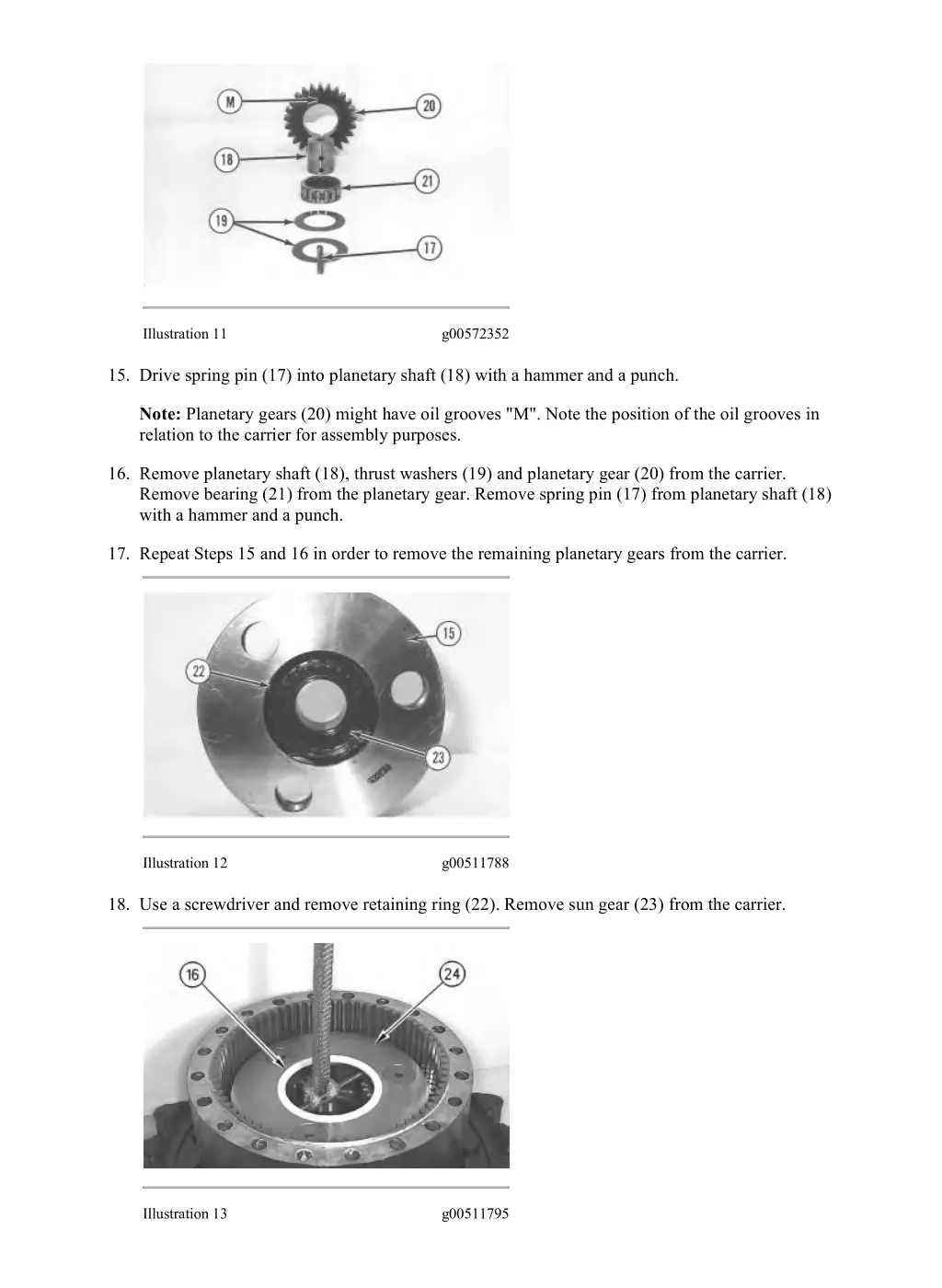 325b l track type excavator hammer arrangement 5