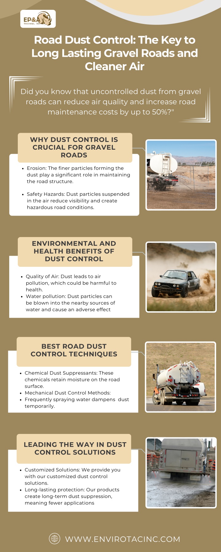 road dust control the key to long lasting gravel