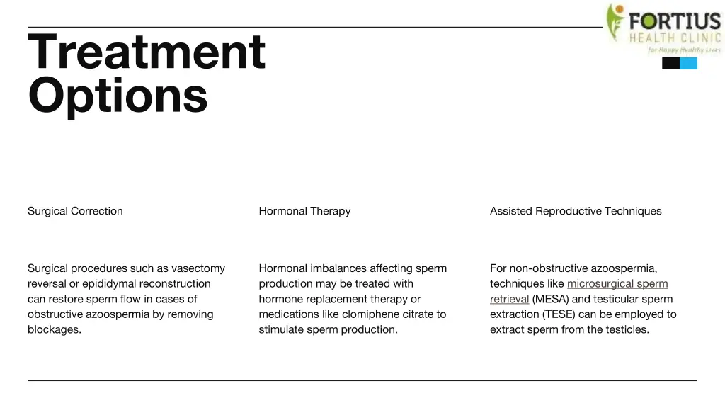 treatment options