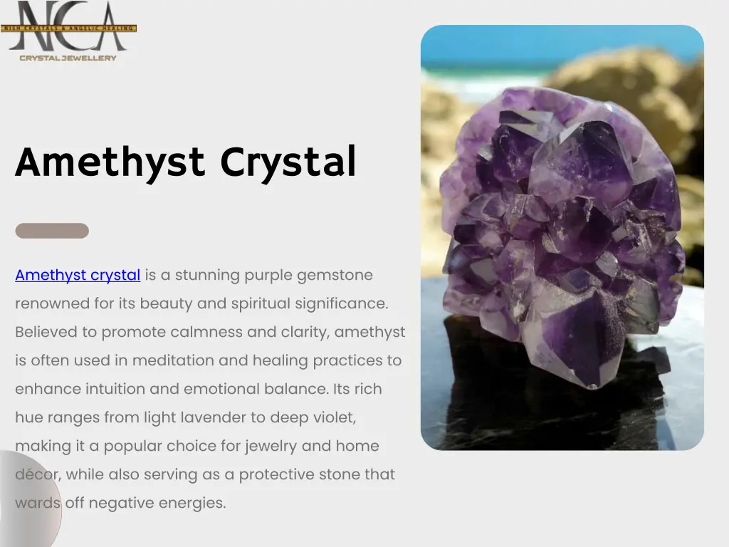 amethyst crystal