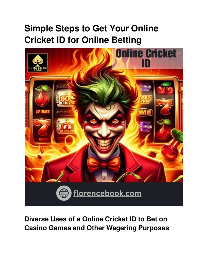 simple steps to get your online cricket