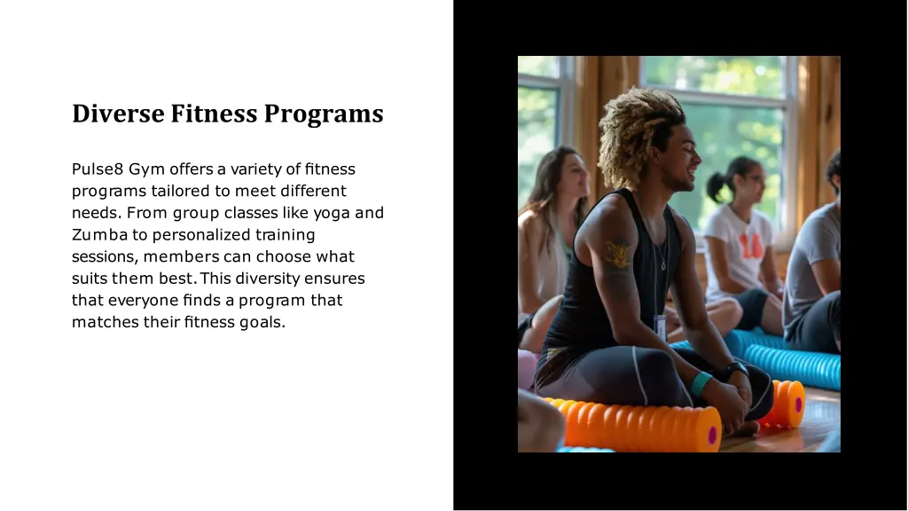 diverse fitness programs