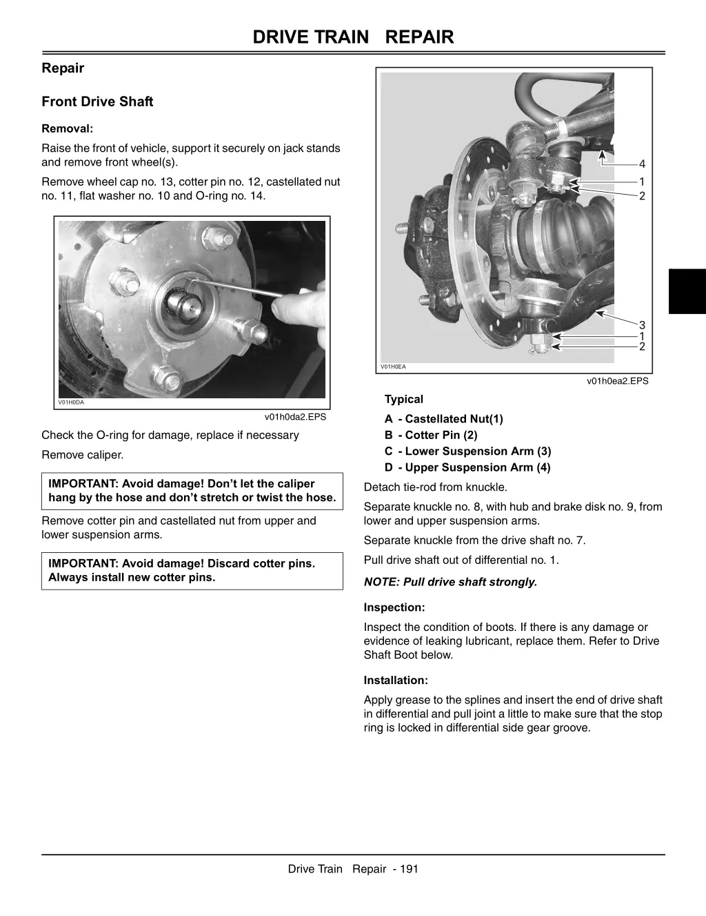 drive train repair