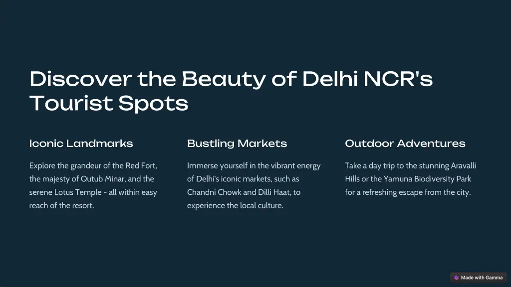 discover the beauty of delhi ncr s tourist spots