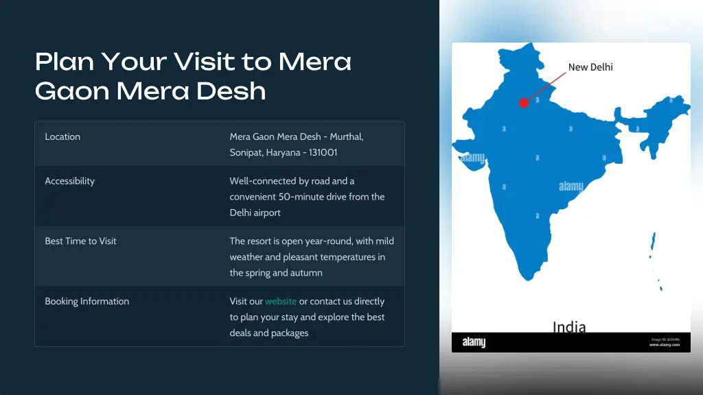 plan your visit to mera gaon mera desh