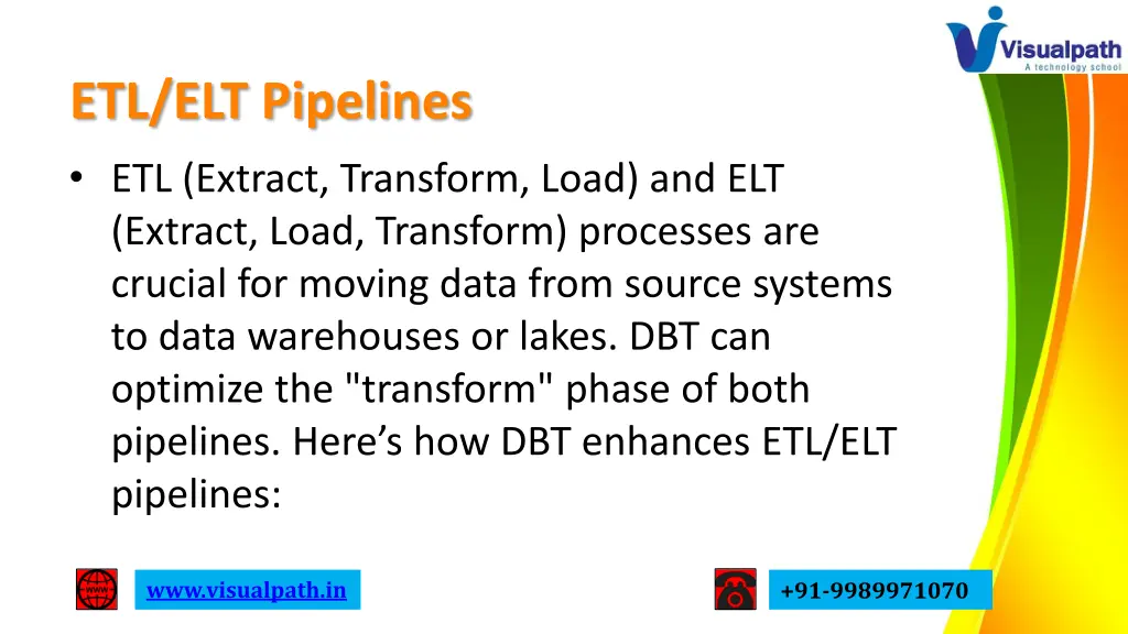 etl elt pipelines etl extract transform load