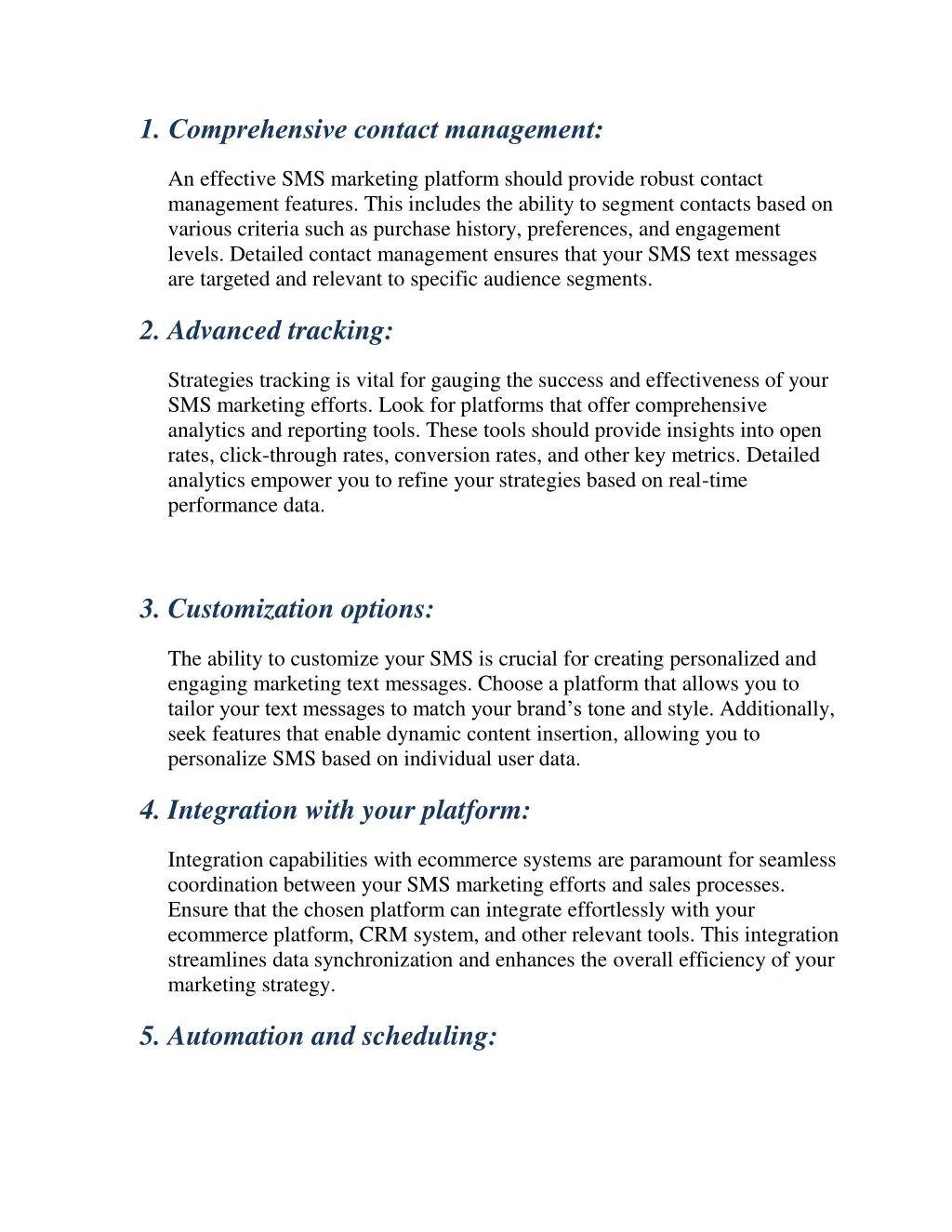 1 comprehensive ontact management