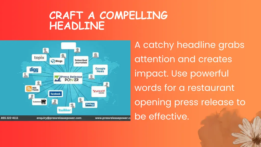 craft a compelling headline