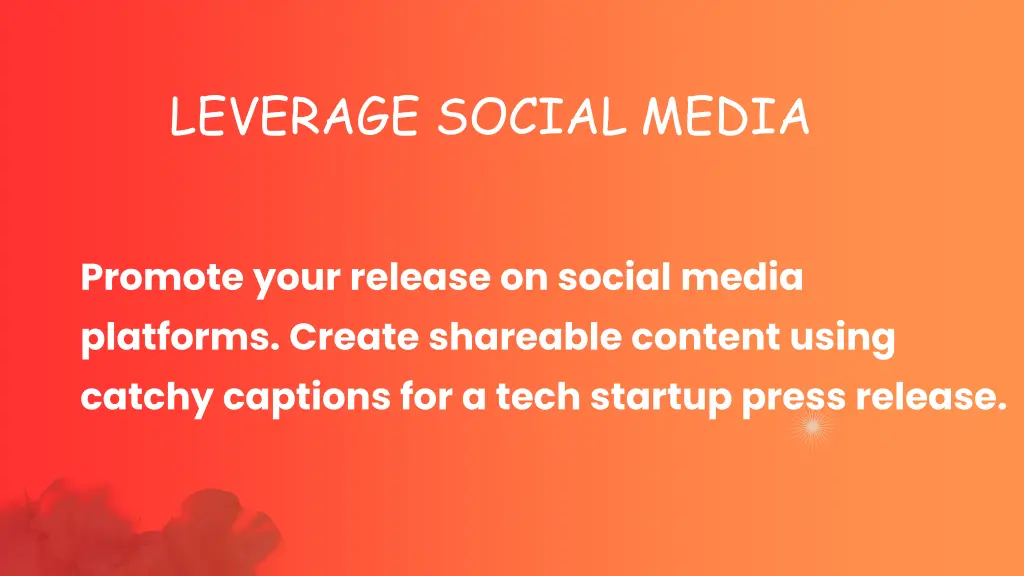 leverage social media