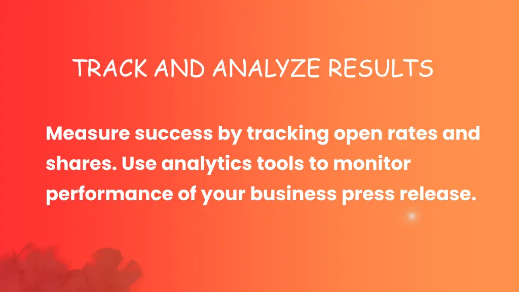 track and analyze results