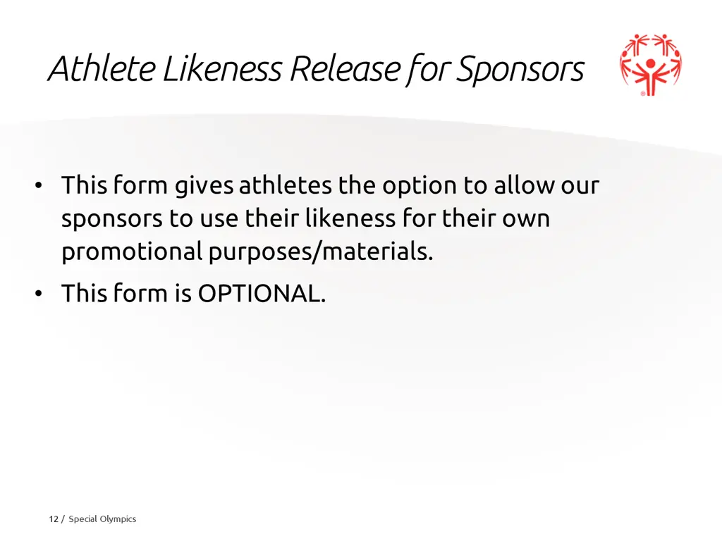 athlete likeness release for sponsors