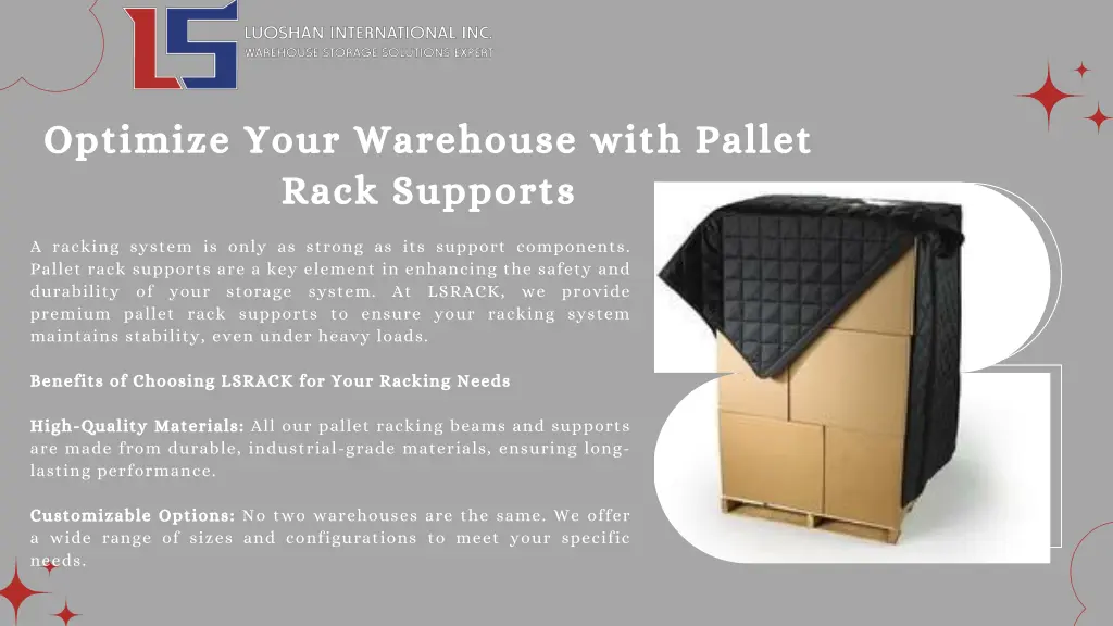 optimize your warehouse with pallet rack supports