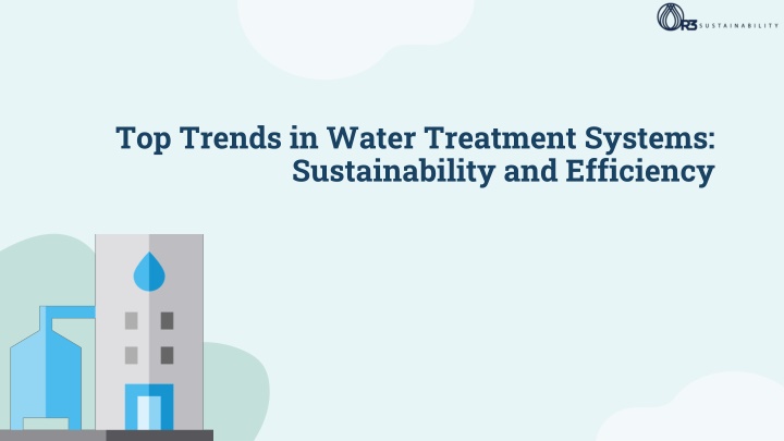 top trends in water treatment systems