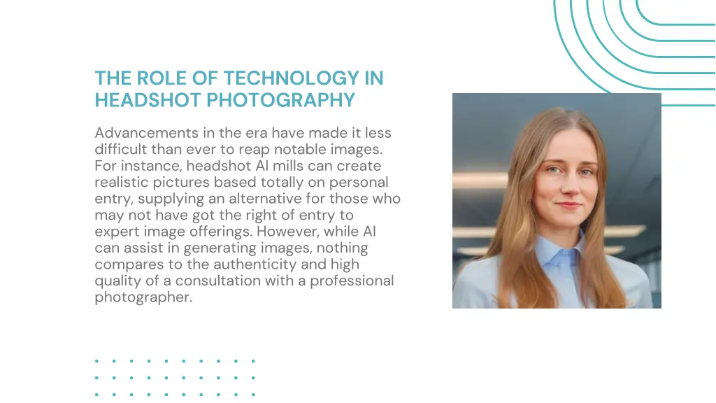 the role of technology in headshot photography