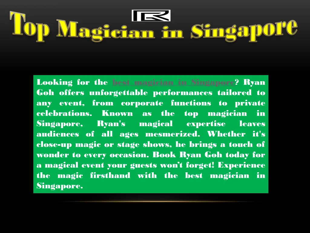 top magician in singapore top magician 3