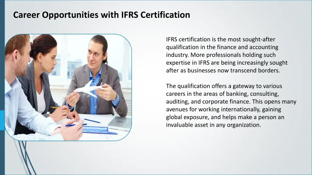 career opportunities with ifrs certification