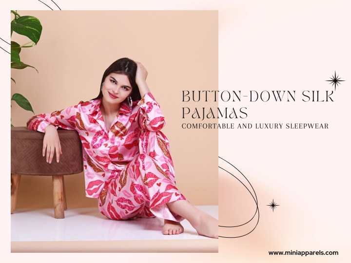 button down silk pajamas comfortable and luxury