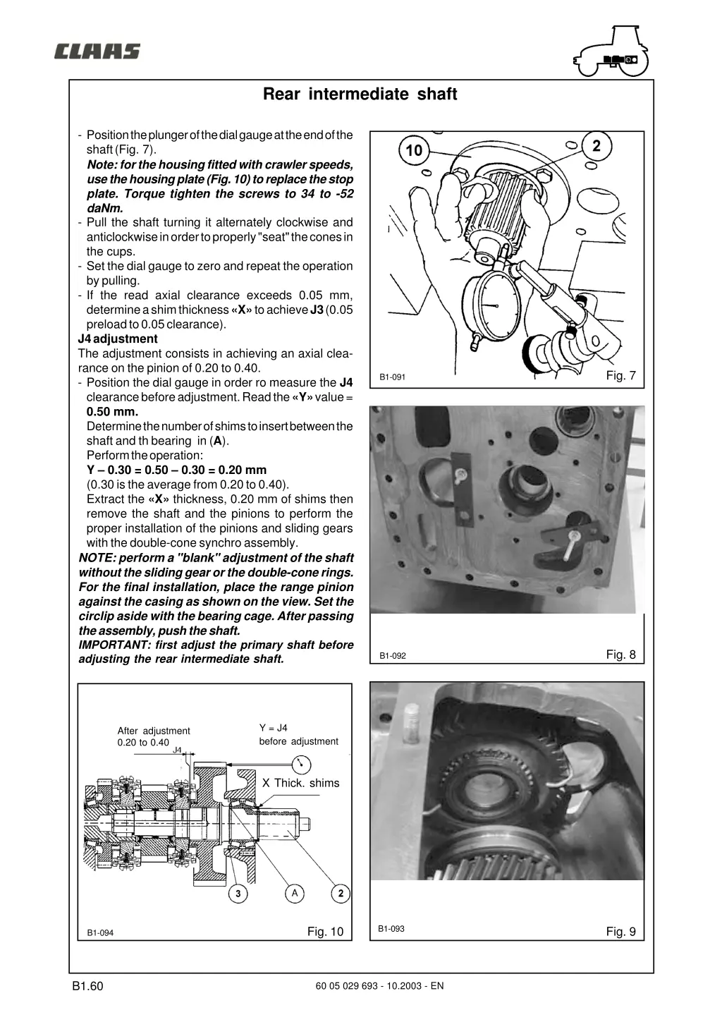 rear intermediate shaft 5