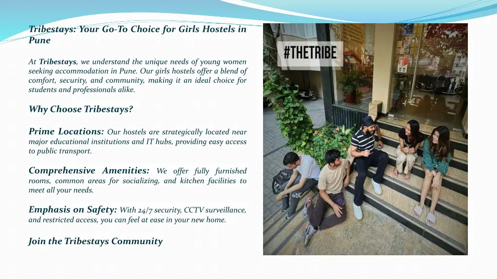 tribestays your go to choice for girls hostels