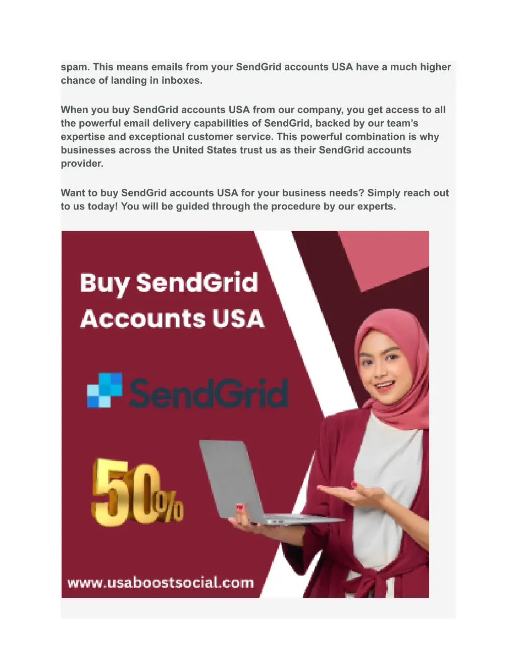 spam this means emails from your sendgrid