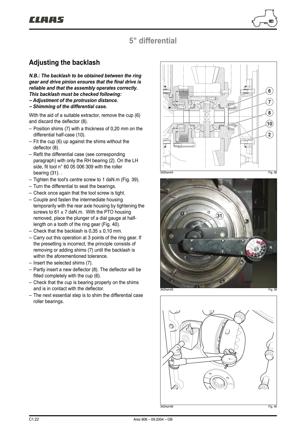 5 differential 8