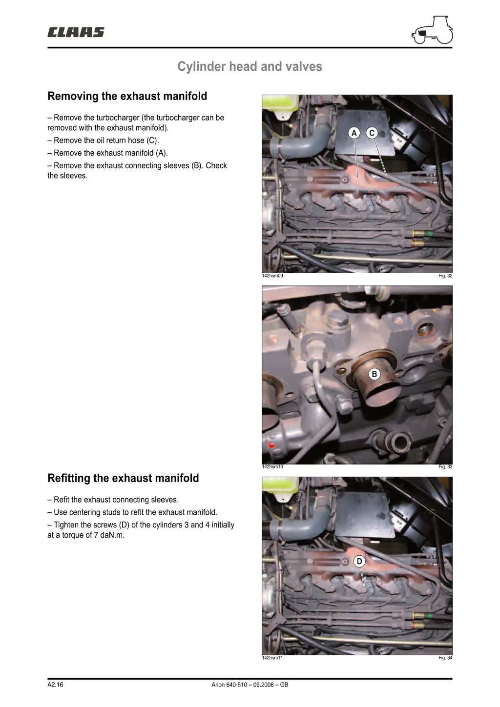 cylinder head and valves 14