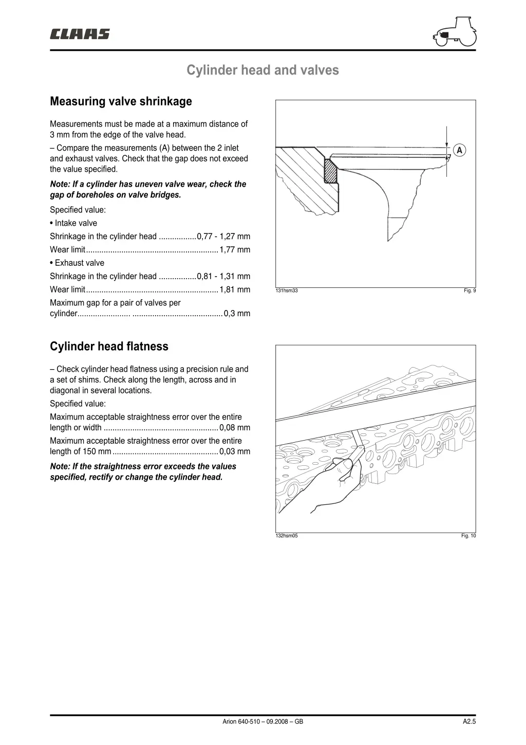 cylinder head and valves 3