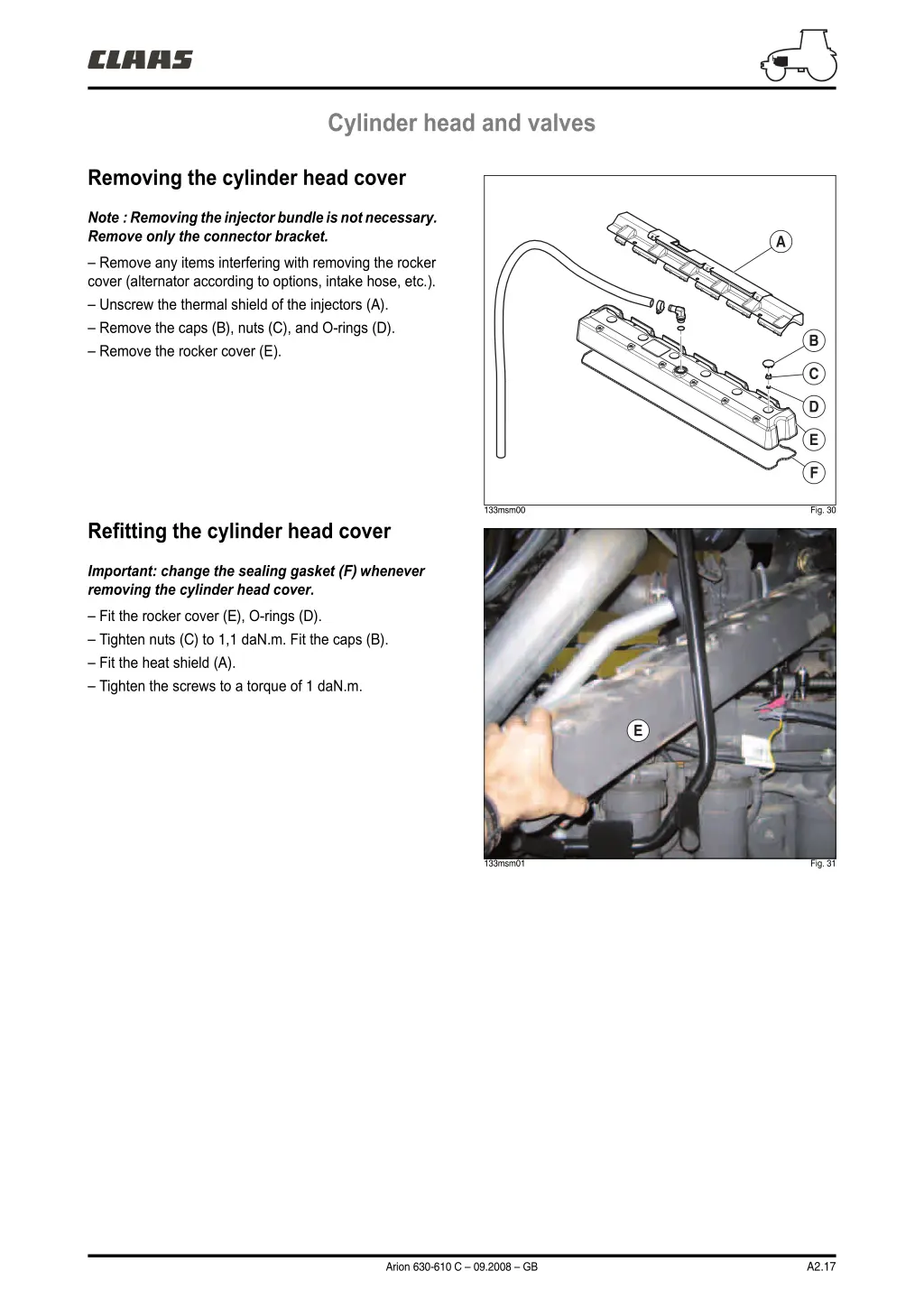 cylinder head and valves 15