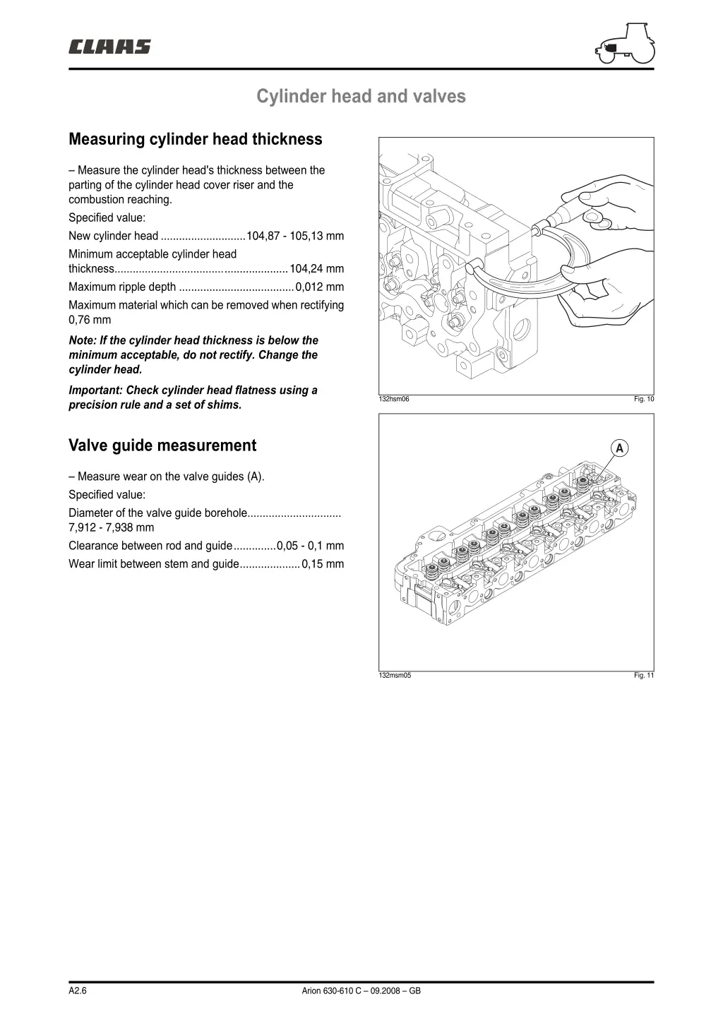 cylinder head and valves 4