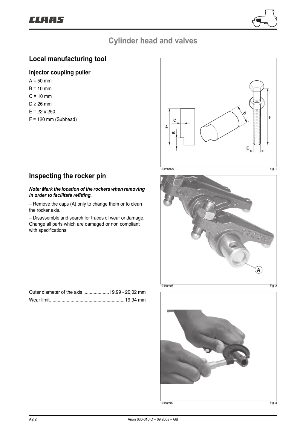 cylinder head and valves