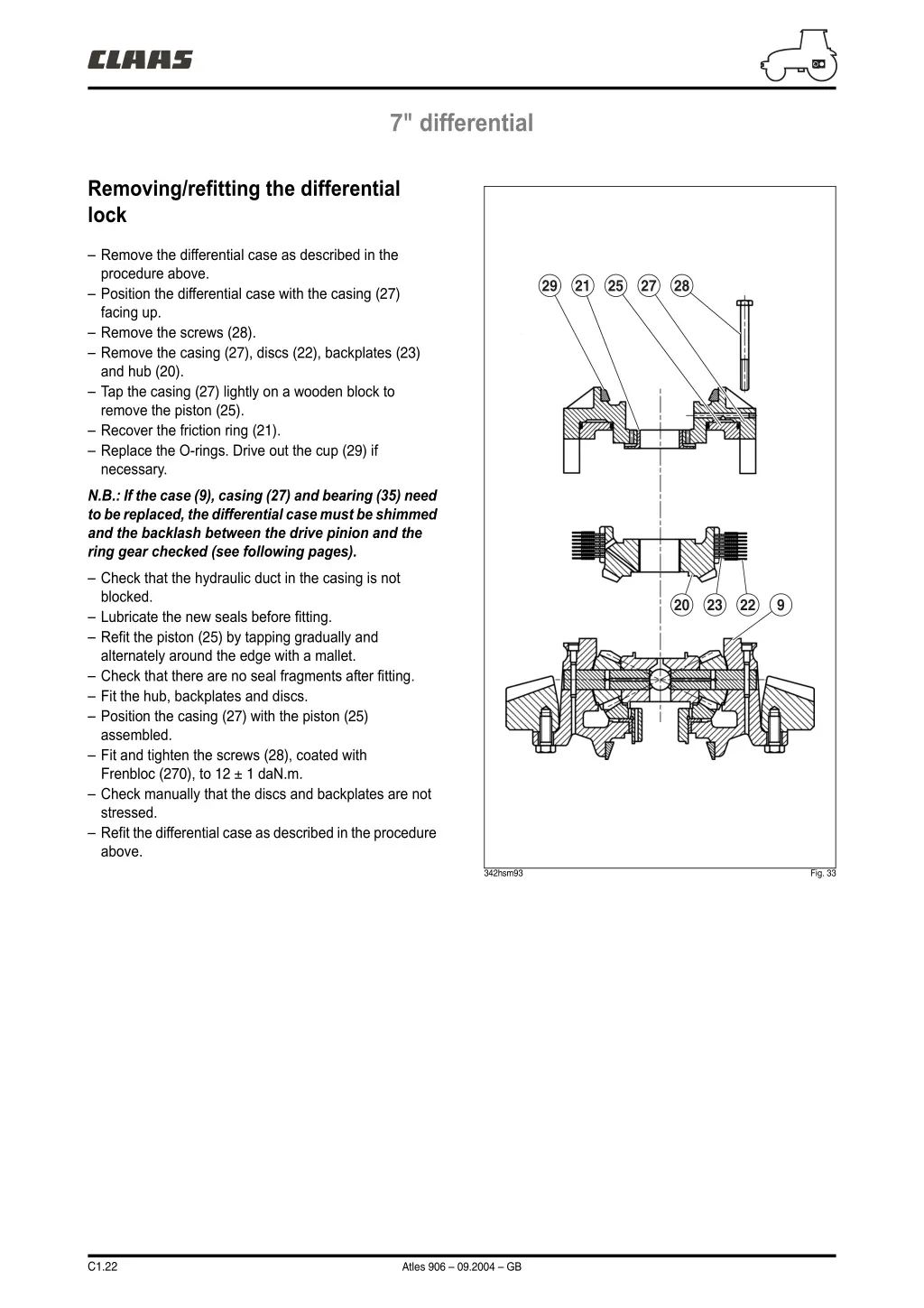 7 differential 6