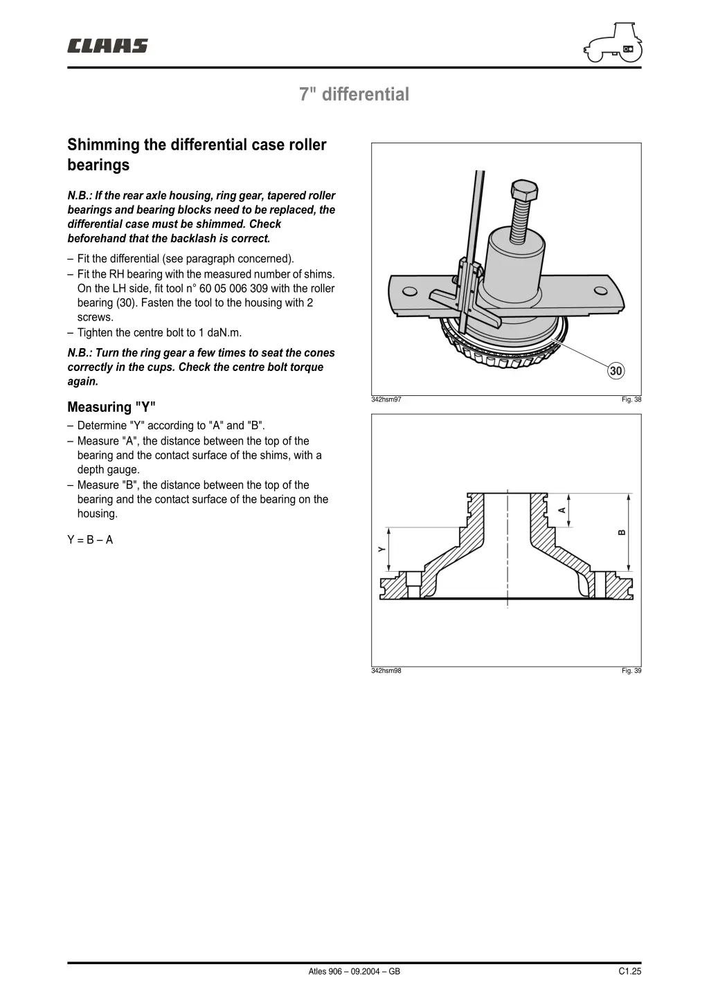 7 differential 9