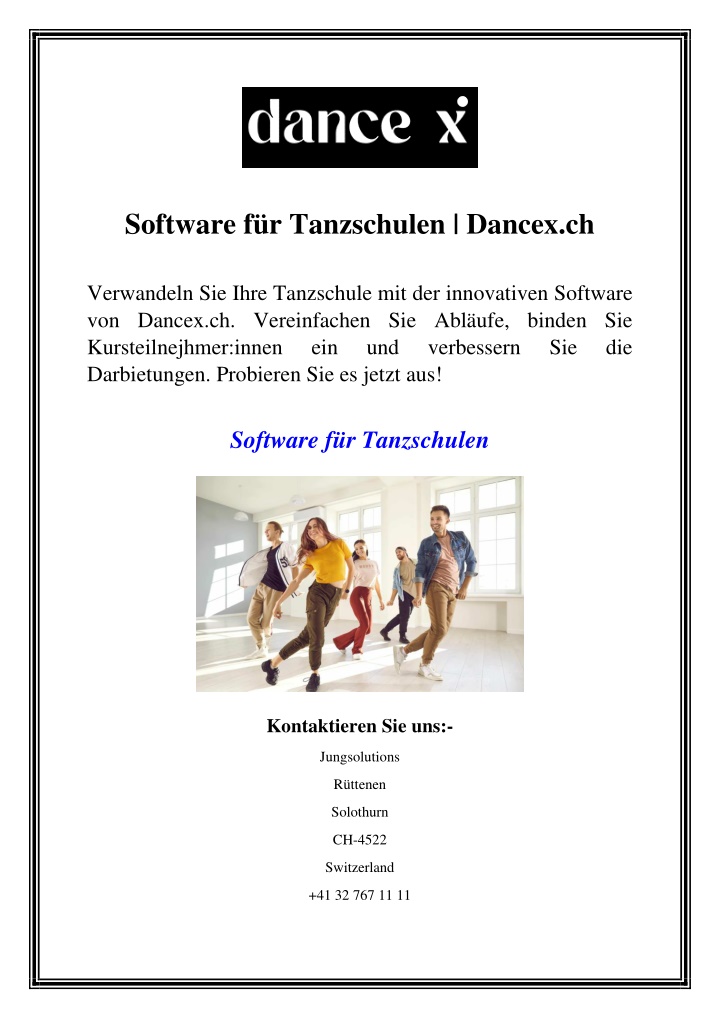 software f r tanzschulen dancex ch