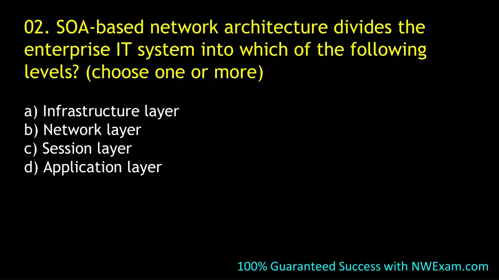 02 soa based network architecture divides