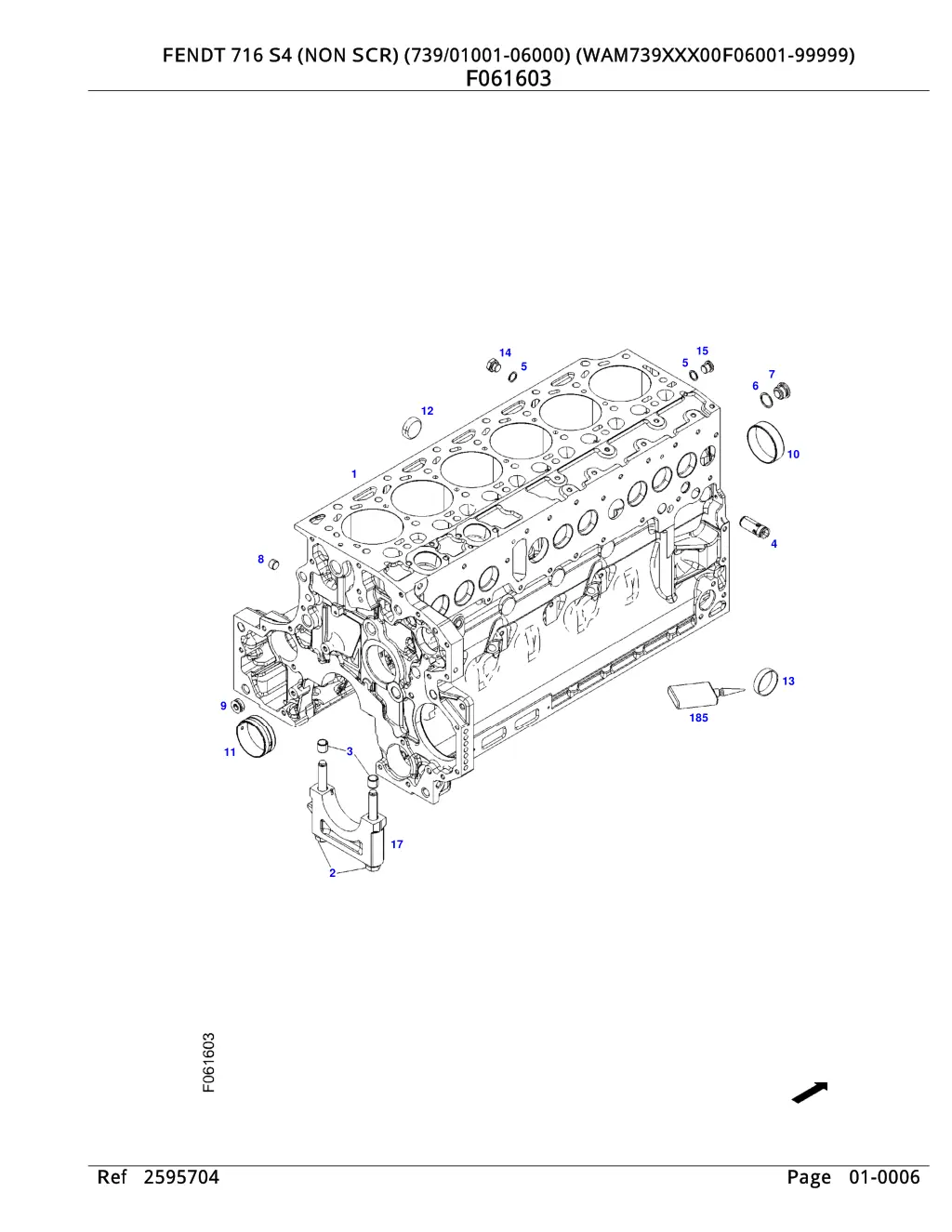 fendt 716 s4 non scr 739 01001 06000 1