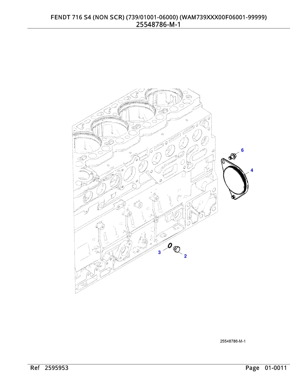 fendt 716 s4 non scr 739 01001 06000 6