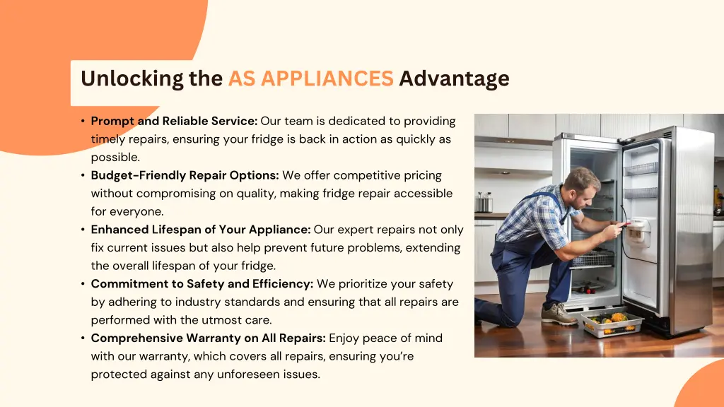 unlocking the as appliances advantage