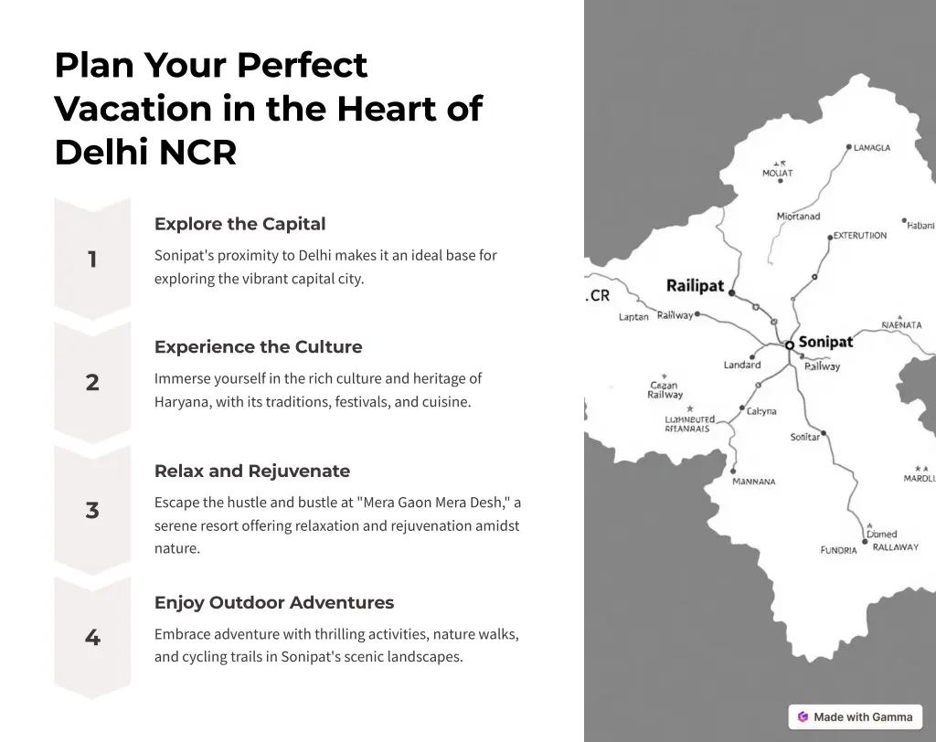 plan your perfect vacation in the heart of delhi