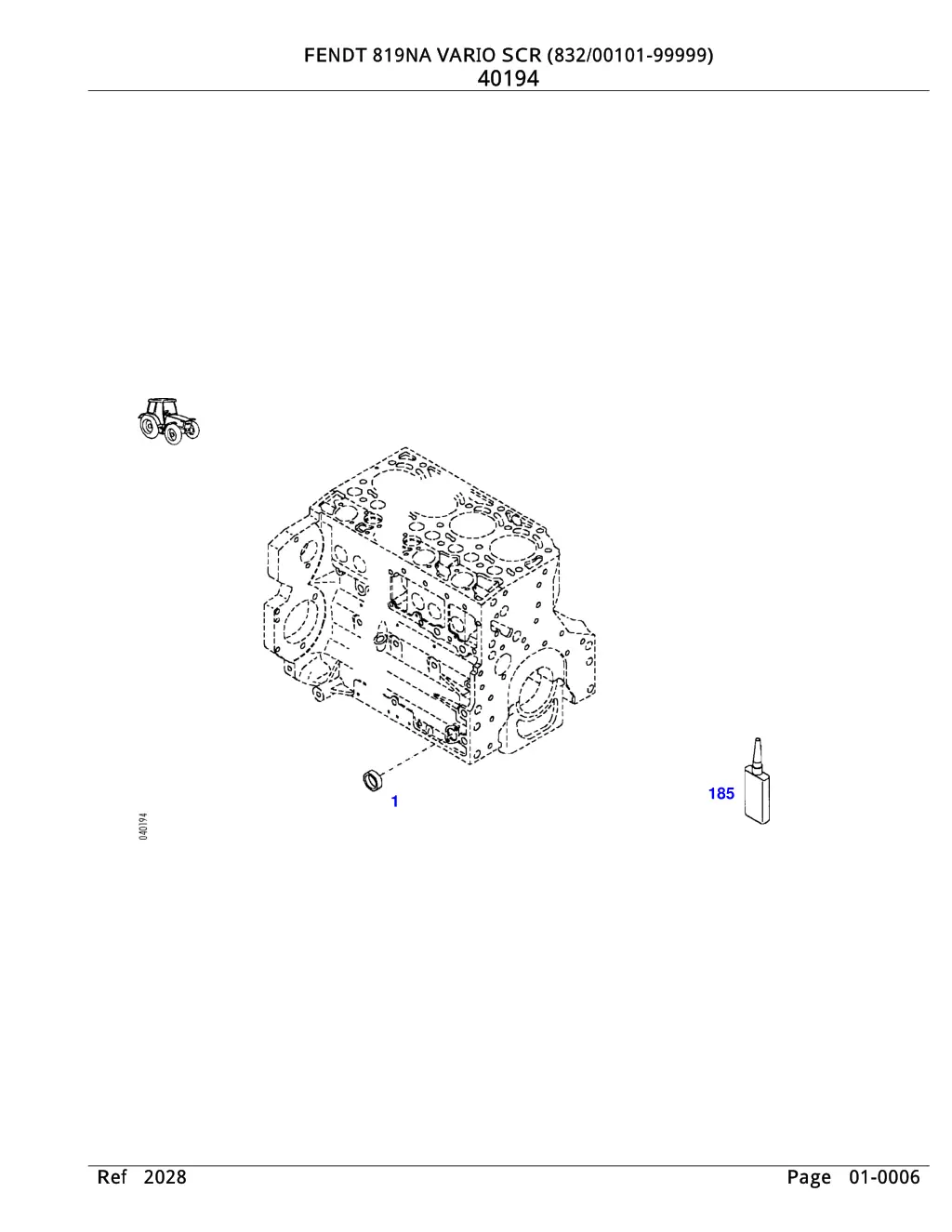 fendt 819na vario scr 832 00101 99999 fendt 819na 5