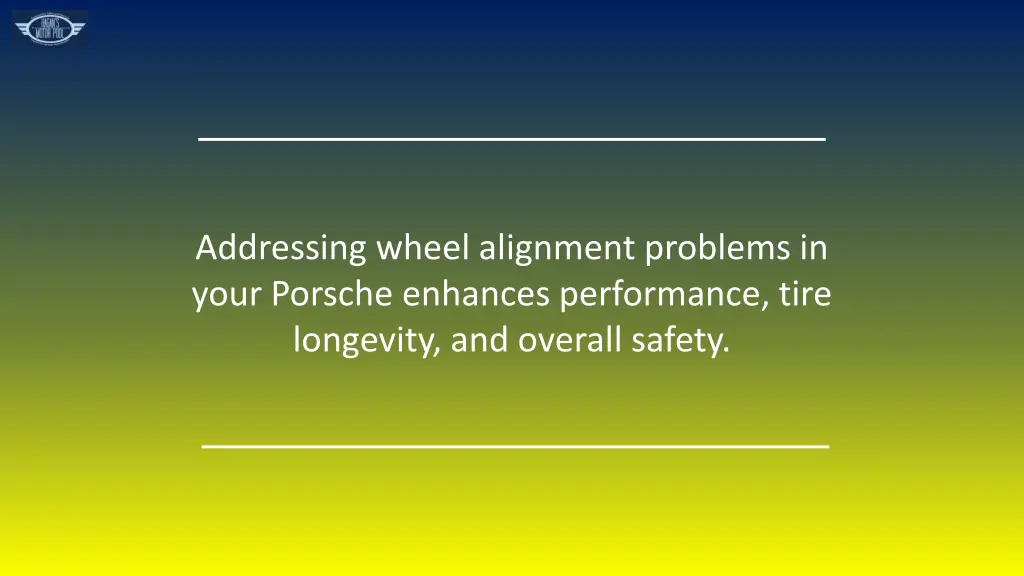 addressing wheel alignment problems in your