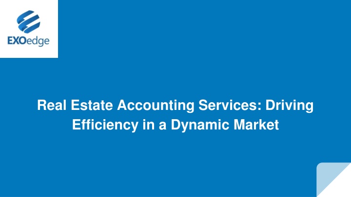 real estate accounting services driving