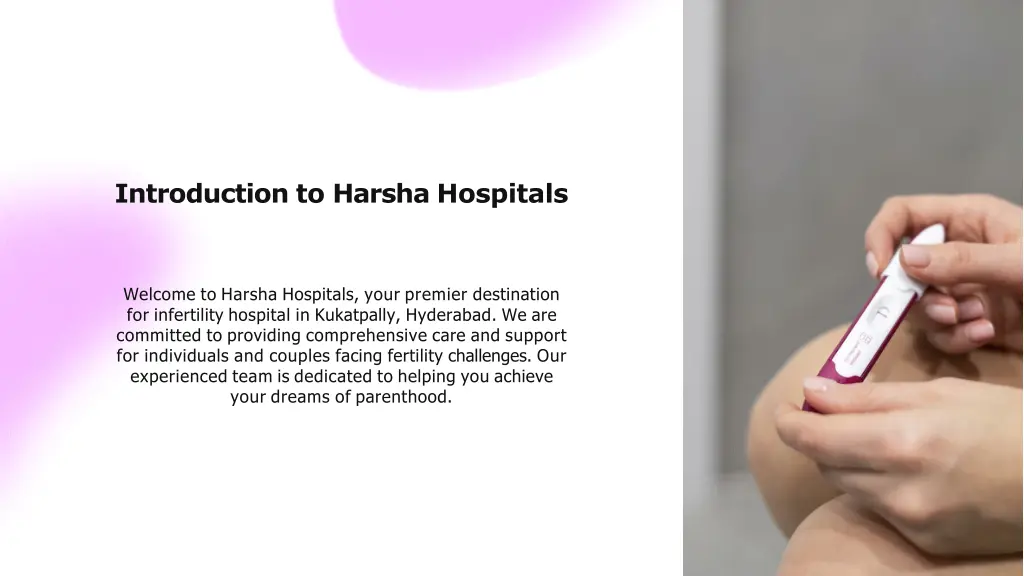 introduction to harsha hospitals