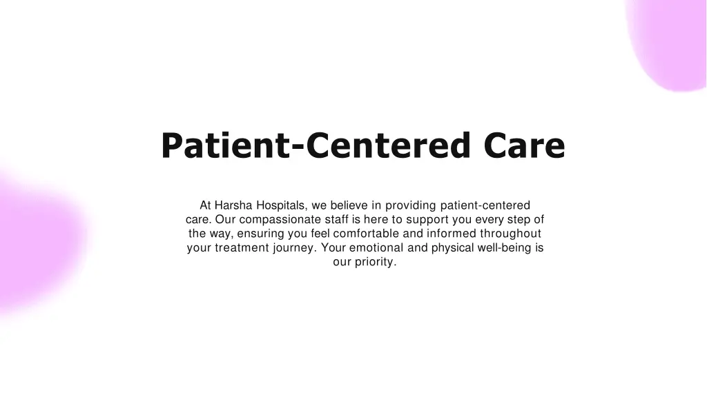 patient centered care