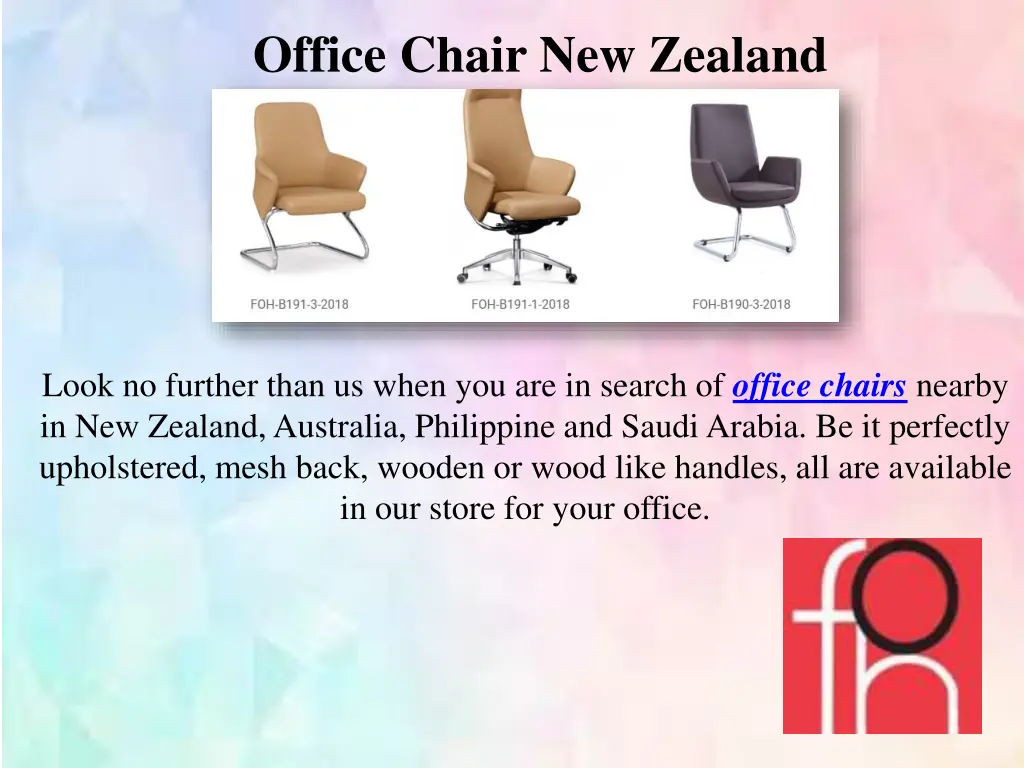 office chair new zealand